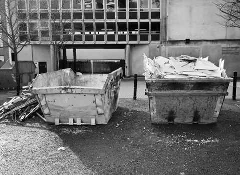 Community members participating in waste recycling in Crouch End