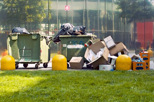 Different types of enclosed skip bins available for hire
