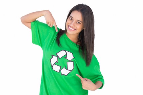 Eco-friendly disposal practices during clearance